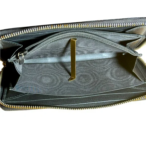 Gucci Supreme GG monogram compact wallet ram continental ziparound wallet NWOT - Picture 10 of 15